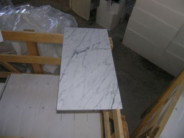 Carrara Bianco 12x24" Marble Tile Honed