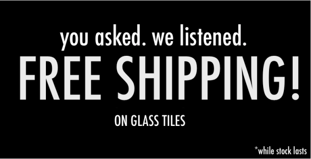 Free Shipping Glass Tiles