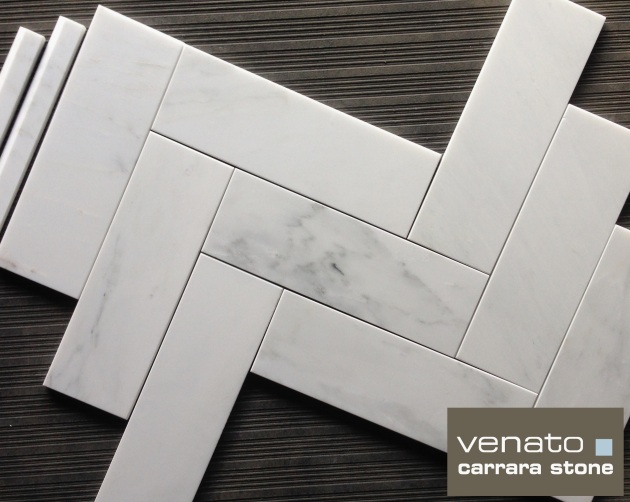 Carrara Venato 4x12" Marble Tile